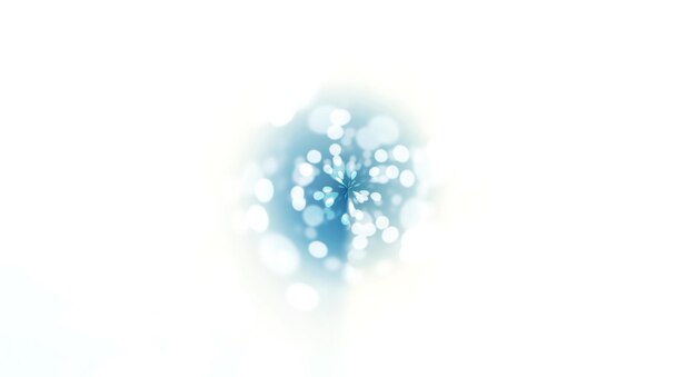 Fondo abstracto azul Bokeh