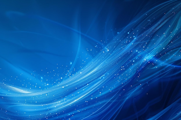 un fondo abstracto azul con un fondo azul con estrellas blancas