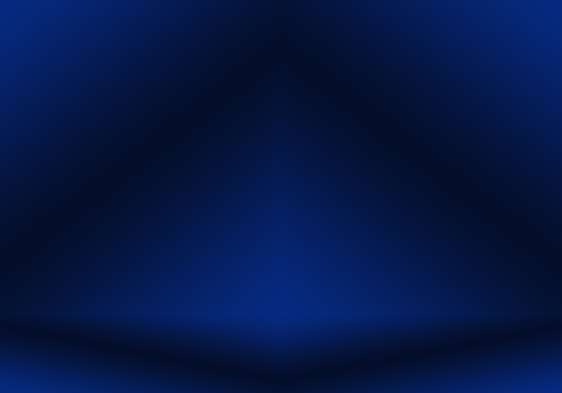 Fondo abstracto azul gradiente azul oscuro liso con estudio de viñetas negras