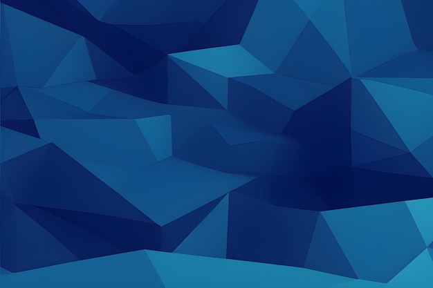 Fondo abstracto azul Low Poly