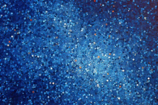 Foto fondo abstracto azul con luces y estrellas desfocalizadas bokeh