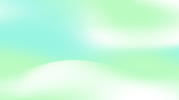Fondo abstracto azul menta con gradiente borroso