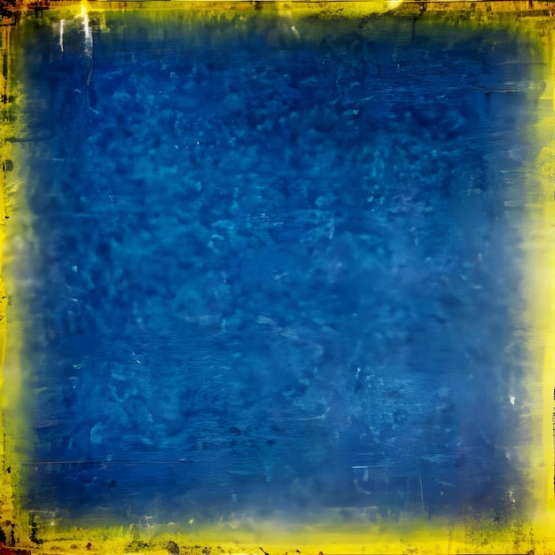 Fondo abstracto azul oscuro y amarillo con Grunge 7