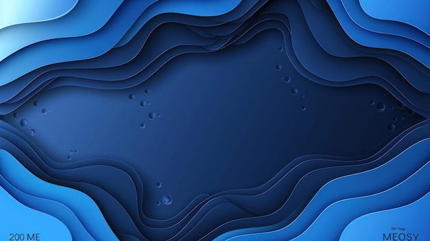 un fondo abstracto azul con un patrón azul y blanco