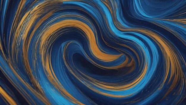 Foto fondo abstracto azul con un patrón de remolinos y líneas
