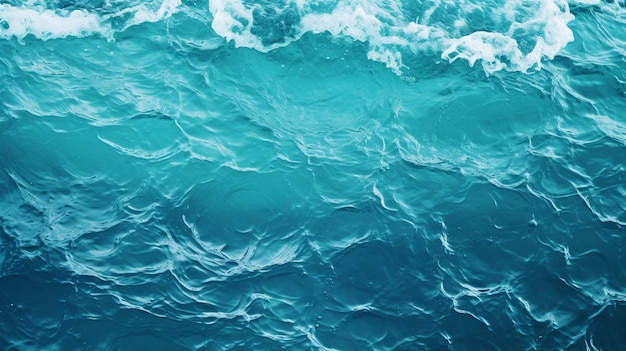 Fondo abstracto azul de textura de agua de océano