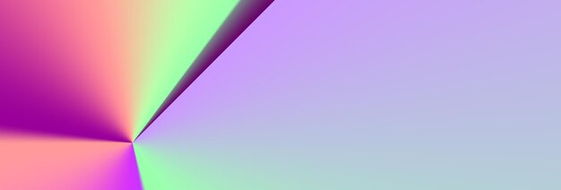 fondo abstracto de banner web de papel de color metálico brillante