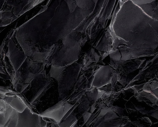 Fondo abstracto de basalto de mármol negro