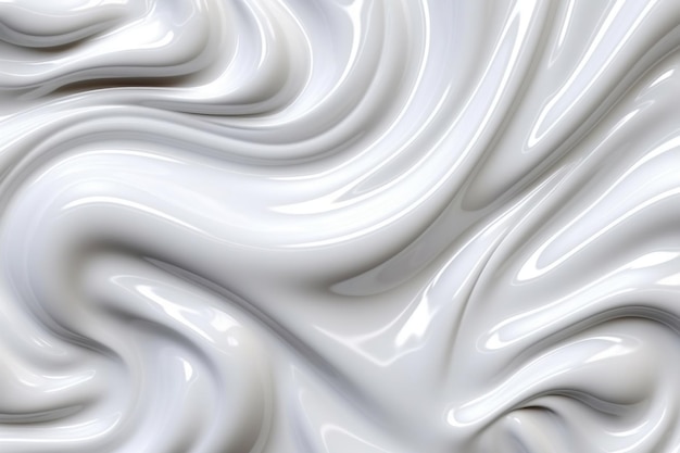 Fondo abstracto blanco brillante como la leche o la crema batida