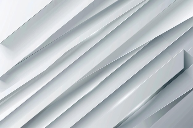 Fondo abstracto blanco con brillo geométrico y elementos de capa para el diseño de la presentación