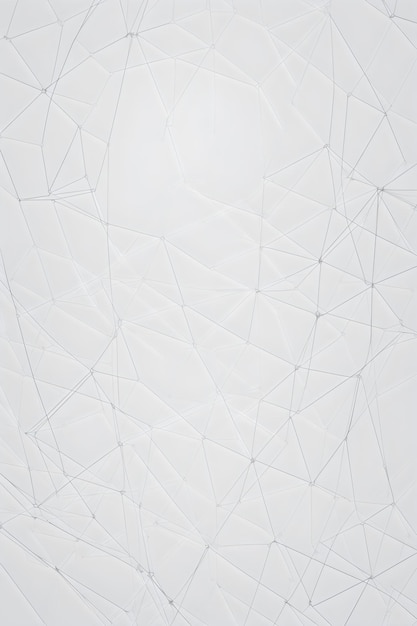 Foto fondo abstracto blanco de estructura metálica mínima