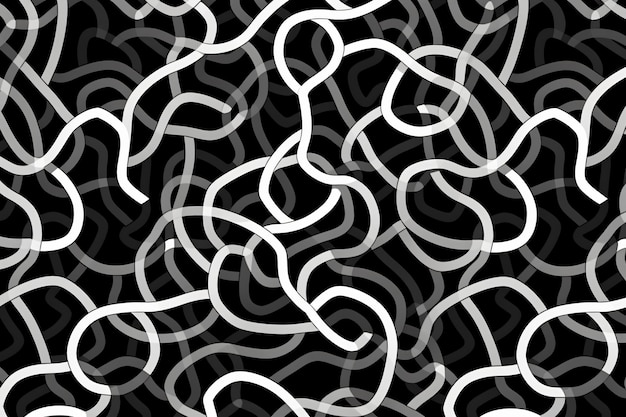 un fondo abstracto en blanco y negro con círculos como círculos y círculos