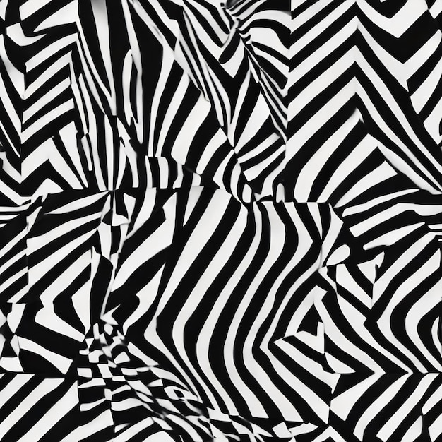 Fondo abstracto en blanco y negro con líneas estriadas