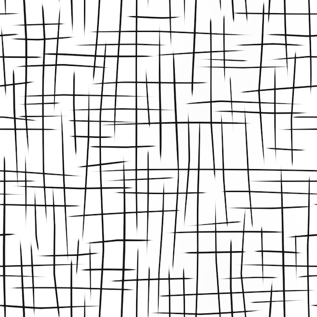 Foto un fondo abstracto en blanco y negro con líneas generativas ai
