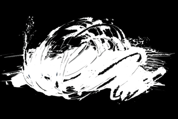 Fondo abstracto en blanco y negro manchas y manchas de tinta acrílica coloridas patrón de papel de pared impresión arte fluido fondo creativo pinceladas caóticas de pintura