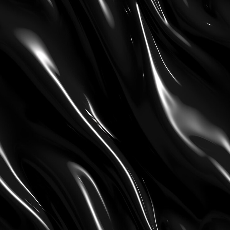 fondo abstracto en blanco y negro con pliegues brillantes generativo ai