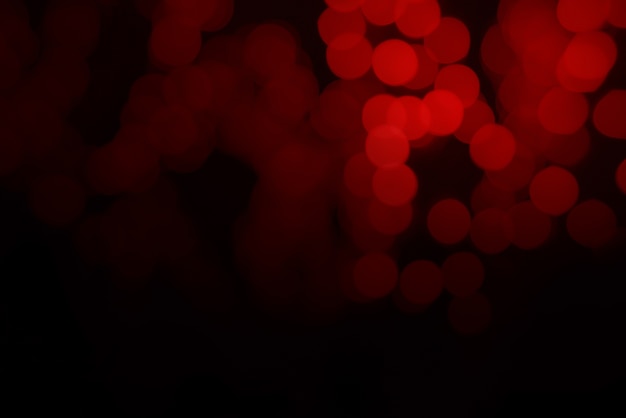 Fondo abstracto bokeh rojo