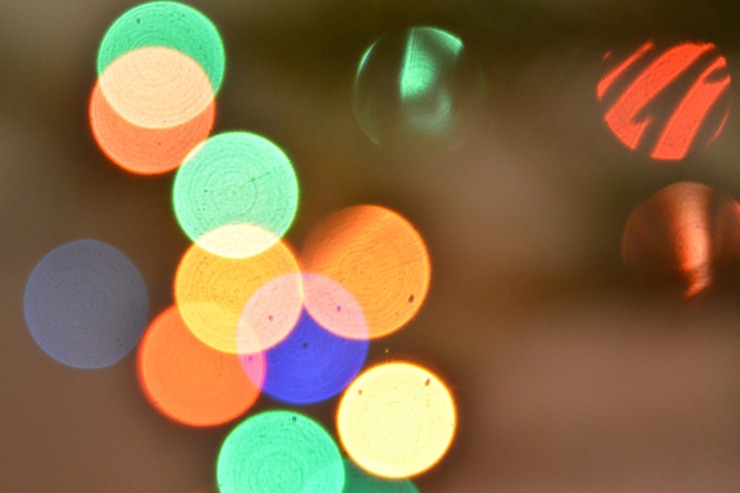 Foto el fondo abstracto de bokeh