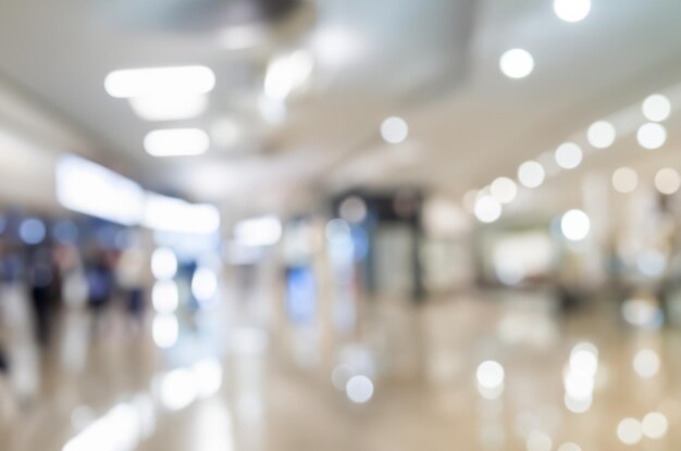 fondo abstracto de un centro comercial