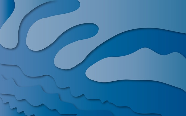 Fondo abstracto cielo de agua simple y colorido