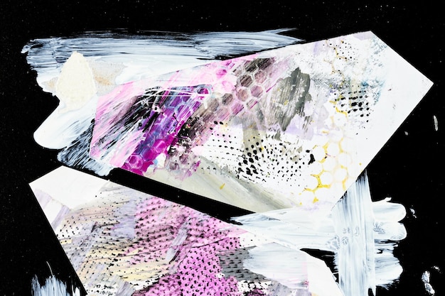 Foto fondo abstracto collage de arte multicolor diseño de patrón creativo para imprimir tarjeta de invitación postal cartel de dibujo papel tapiz colorido colores lila malva púrpura