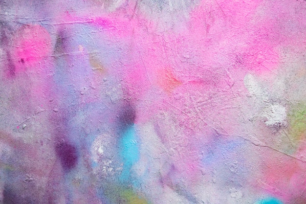 Fondo abstracto del color de agua colorido pintado en el muro de cemento viejo.