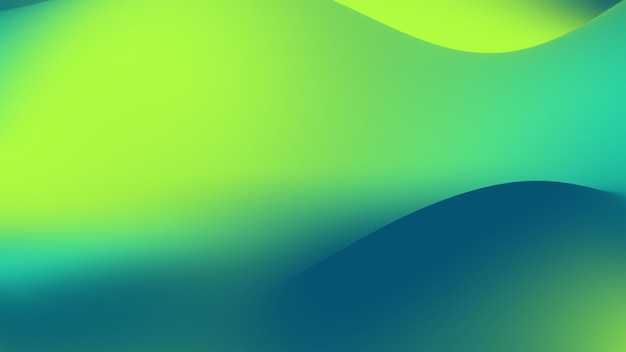 Fondo abstracto de color amarillo verde con desdibujado gradiente