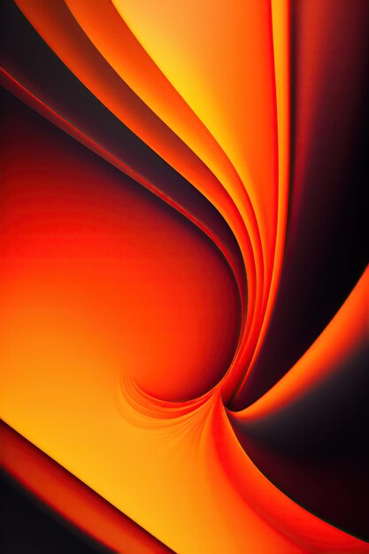 Fondo abstracto de color naranja brillante