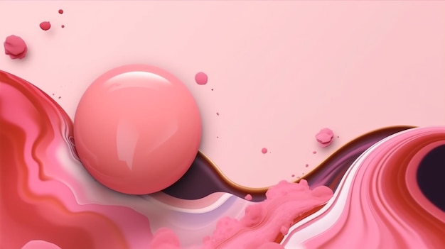Fondo abstracto de color rosa