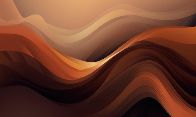 Foto fondo abstracto de color tostado o papel tapiz de ondas polígonos curvas líneas geometrías mallas