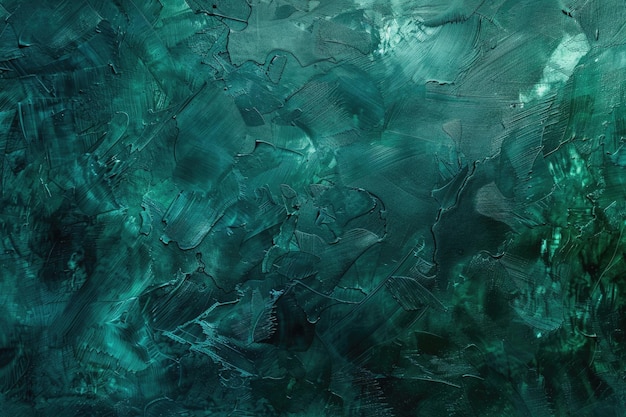 Fondo abstracto de color verde oscuro de menta con efecto de lámina metálica