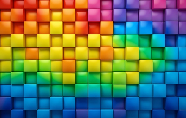 Fondo abstracto en colores del arco iris orgullo LGBT