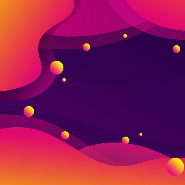 Fondo abstracto de colores degradados líquidos modernos