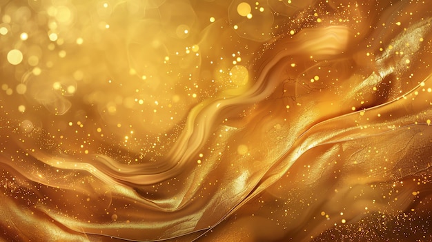 un fondo abstracto con colores dorado y dorado naranja