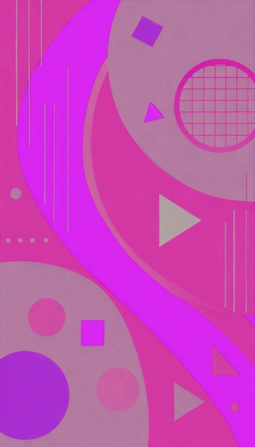 Fondo abstracto con colores de gradiente y conceptos contemporáneos