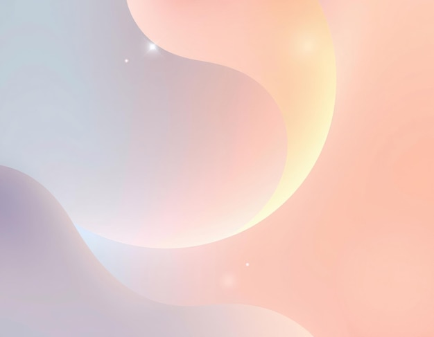 Fondo abstracto con colores pastel y brillo suave