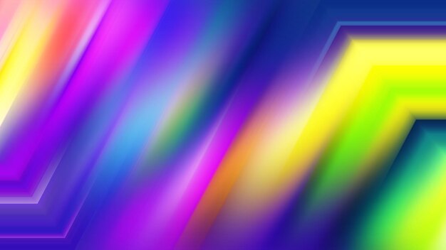 Fondo abstracto de colores vibrantes y futuristas