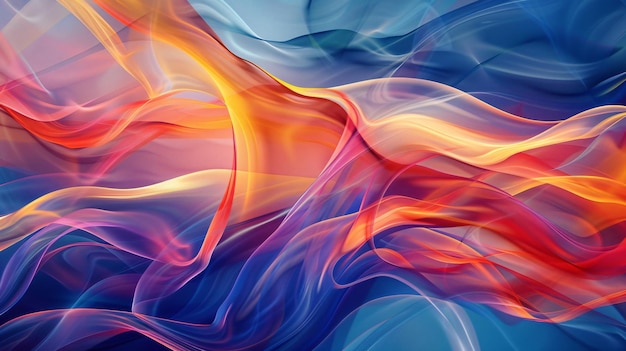 un fondo abstracto colorido con los colores del espectro