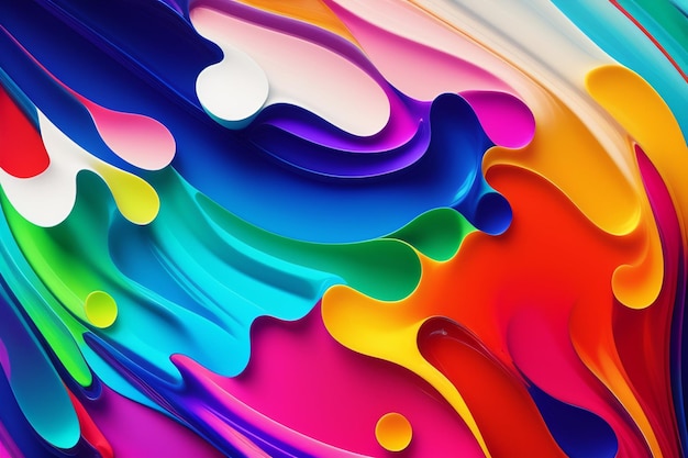 Fondo abstracto colorido con un fondo colorido.