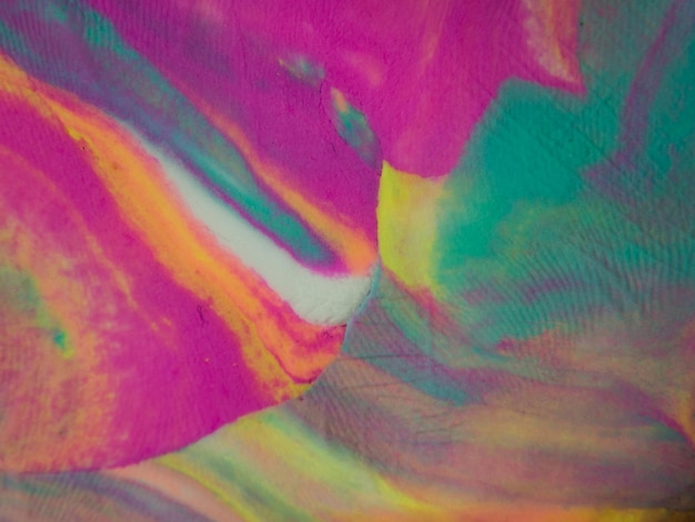 Fondo abstracto colorido con huellas dactilares de plastilina.