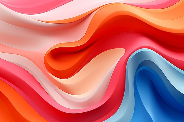 un fondo abstracto colorido de un papel colorido