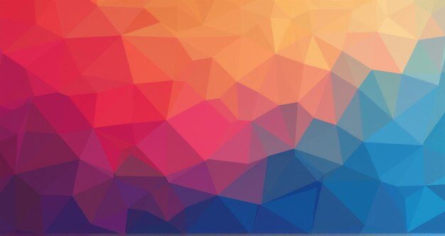 un fondo abstracto colorido con un patrón geométrico de color rojo azul y naranja