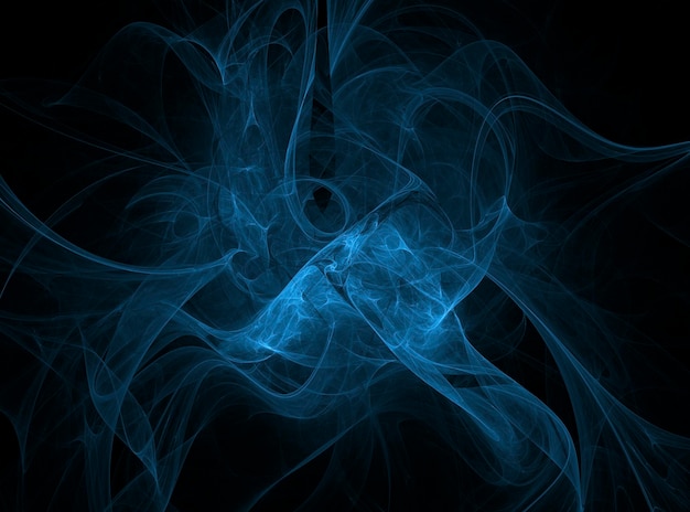 fondo abstracto compuesto de formas y colores fractales en colores intensos, diseño para carteles fondo de página web o publicidad