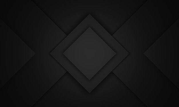 Fondo abstracto cortado en papel negro