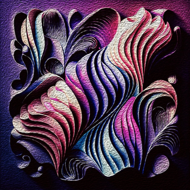 Foto fondo abstracto de corte de papel de colores para el diseño