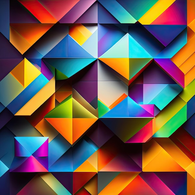 Fondo abstracto con cuadrados brillantes