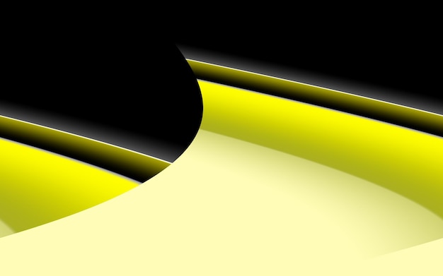 Fondo abstracto degradado vibrante amarillo dinámico