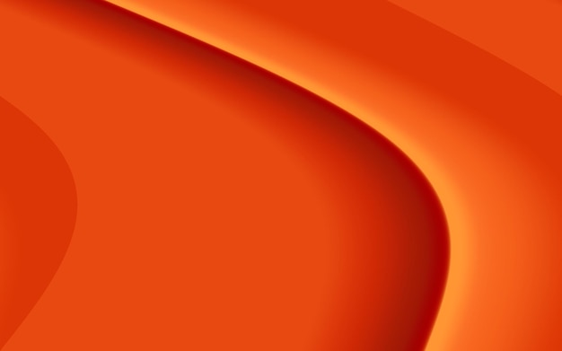 Fondo abstracto degradado vibrante curva naranja dinámica
