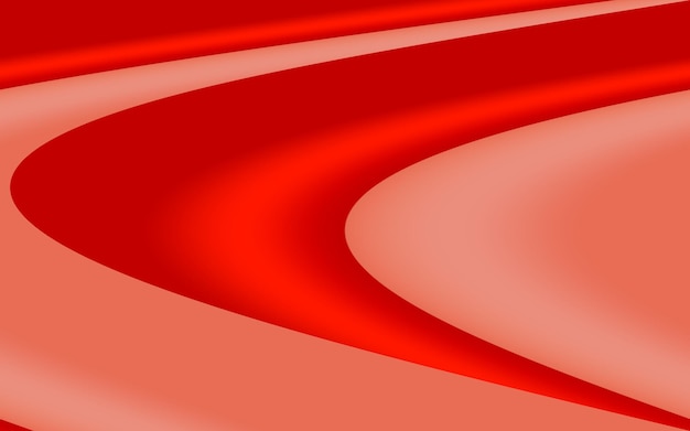 Fondo abstracto de degradado vibrante de curva naranja roja dinámica