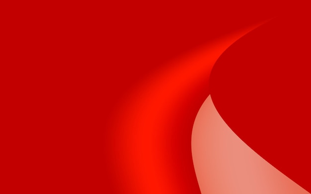 Fondo abstracto de degradado vibrante de curva naranja roja dinámica